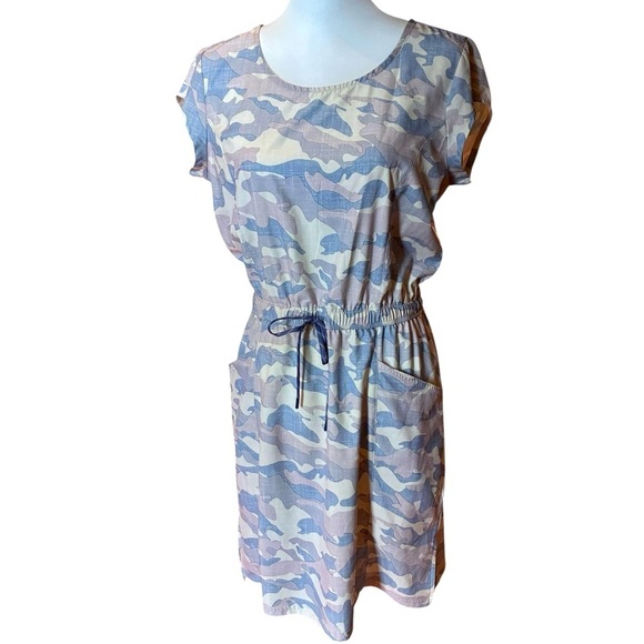 AVALANCHE OUTDOOR SUPPLY COMPANY Camouflage Print Casual Dress/Hiking Dress SZ M - Picture 1 of 6